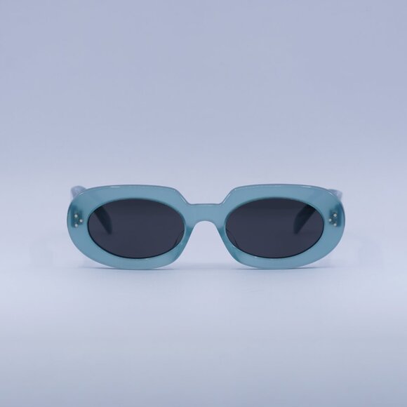 ?️ New Celine CL40276U 93N Sunglasses - Green Frame, Green Lenses main image 9